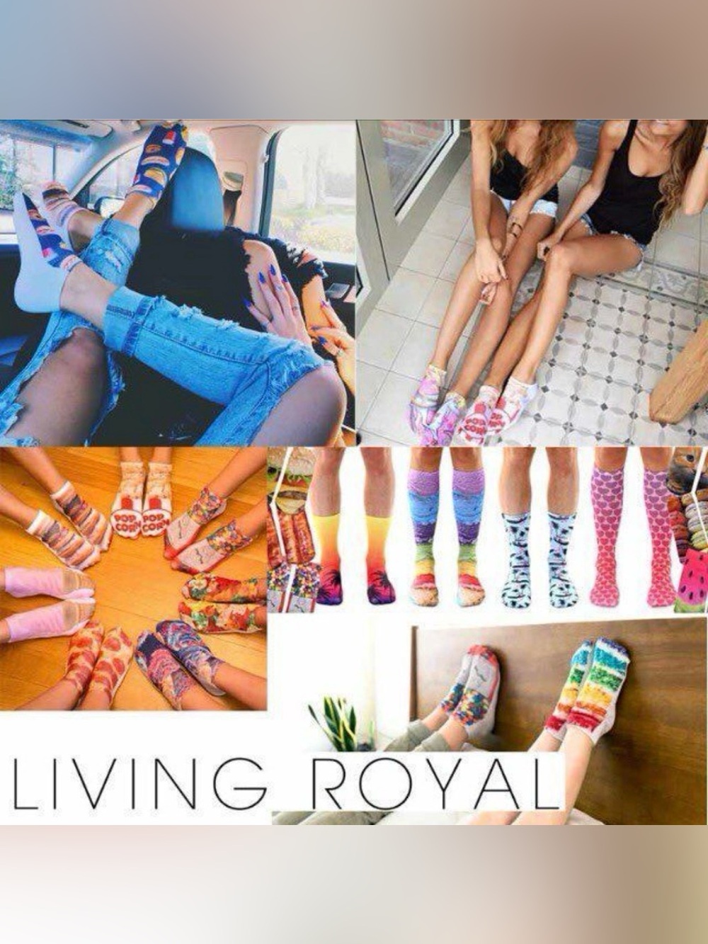 Rare! Living Royal Glitter Kitten Socks |Discontinued Cat Novelty Ankle Socks - Picture 4 of 6